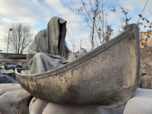 farryman charon guardians of time manfred kielnhofer ghost timekeeper faceless statue boat